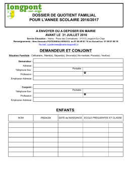 Formulaire QF lgpt 2016-17 - Longpont-sur-Orge