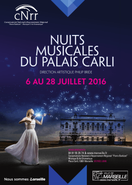 Nuits musicales du Palais Carli