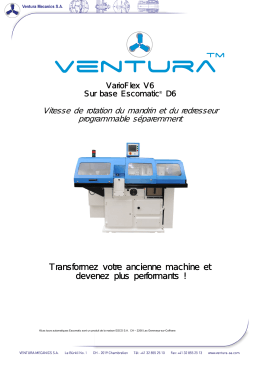 V6 Varioflex - Ventura Mecanics SA