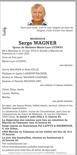 serge WAGner - ingedachten.be