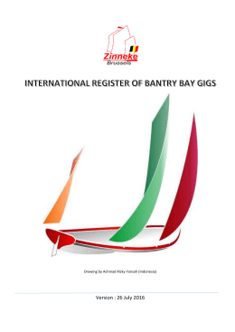 International Register of Bantry Bay Gigs - zinneke