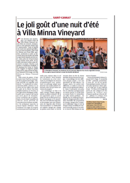 Villa Minna 07 2016 - saint – cannat… un souffle nouveau