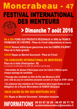 Demandez le programme