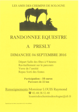 voir affiche - Brinon sur Sauldre
