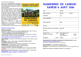 Bulletin d`inscription - Comite Departemental Pyrenees Orientales
