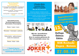 KSK Rochade Eupen - Kelmis - Schachklub Rochade Eupen