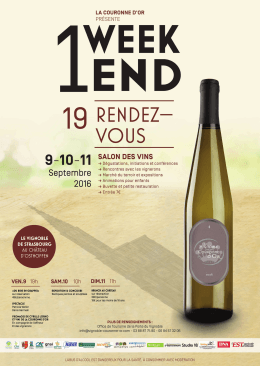 L`affichette - vignoble couronne d`or