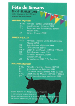 Programme