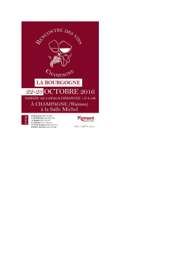 rencontre des vins