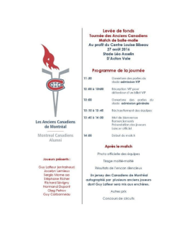 Baseball des Anciens Canadiens