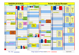Télécharger le calendrier 2015-2016