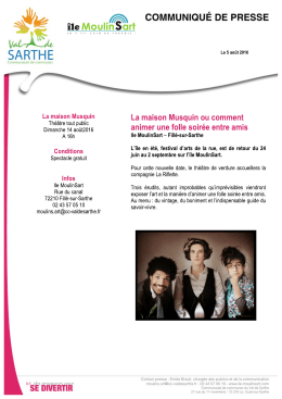 La Maison Musquin - Malicorne sur Sarthe