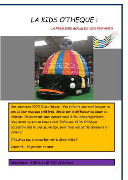 La KIDS O`th&egrave;que