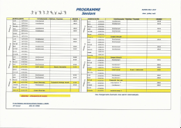 Page 1 |- PROGRAAM/ME SAISO/W 2016