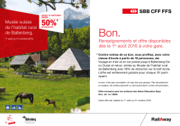 Bon - Swiss Education Days