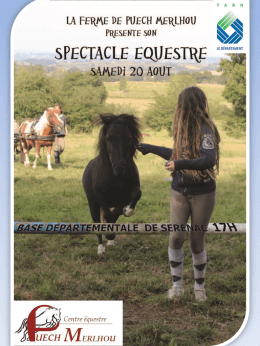 Spectacle Equestre du 20 08 - Blog des Bases Départementales du