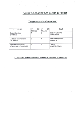 Cliquez ICI - Comit&eacute; du Vaucluse FFPJP