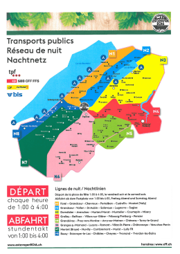 Transports publics réseau de nuit