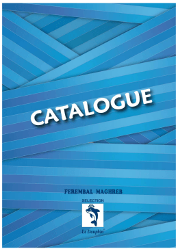 Catalogue - Ferembal maghreb