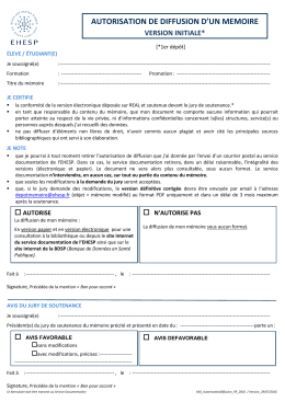 Version en français - Service documentation