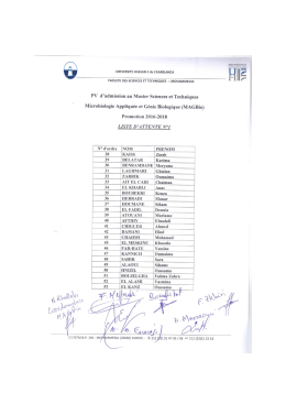 Liste D`attente