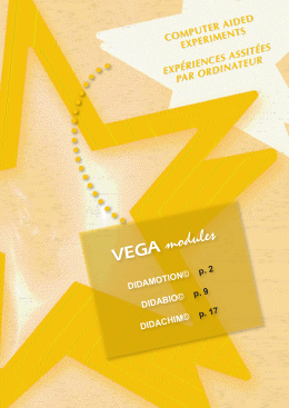 VEGA modules - BEL Labtronic