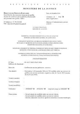 Télécharger l`avis de nomination