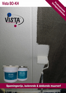 Vista BO-KH Isolatieverf