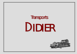 Transports DIDIER