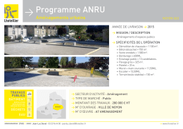 Programme ANRU