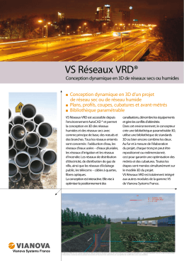 VS Réseaux VRD - ViaNova Systems France