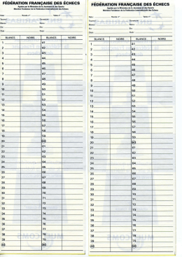 f&eacute;d&eacute;ration fran&ccedil;aise des &eacute;checs