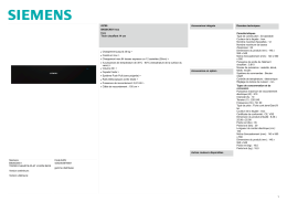 Siemens BI630CNS1 TIROIR CHAUFFE