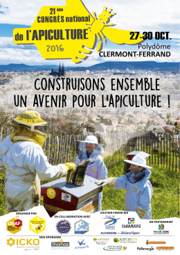 Programme et inscriptions - Apicantal, syndicat des apiculteurs du