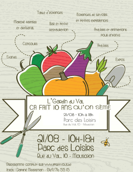 L`Gardin du Val... 10 ans