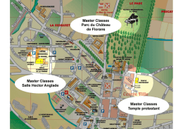 Master Classes_Les lieux