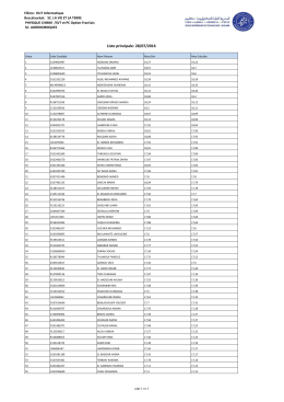 Télécharger la liste Principale Sc. Physique/SVT