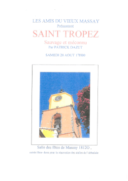 "saint tropez" - 20/08/2016 massay
