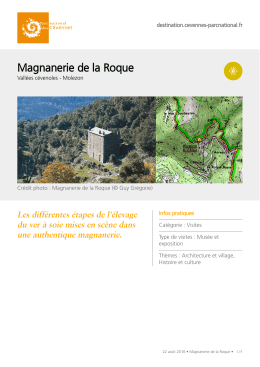 Magnanerie de la Roque - Destination Parc national des Cévennes