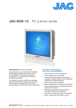 JAG BDS-15 PC à écran tactile