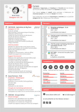 Télécharger mon CV
