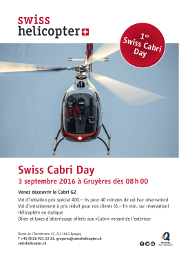 Swiss Cabri Day