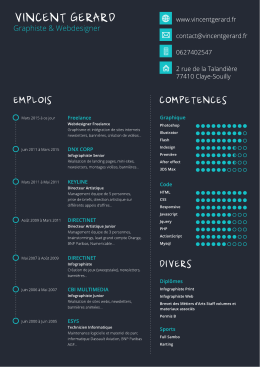 T&eacute;l&eacute;charger mon cv