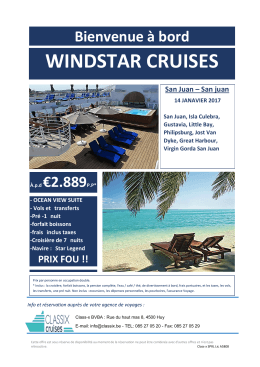 d`info - Classix Cruises