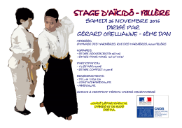 stage BILLERE 26 novembre 2016