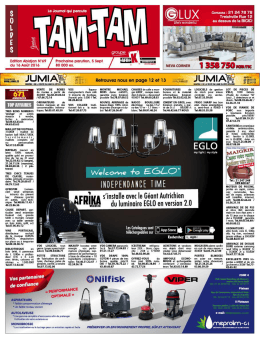 T&eacute;l&eacute;charger le journal d`Abidjan