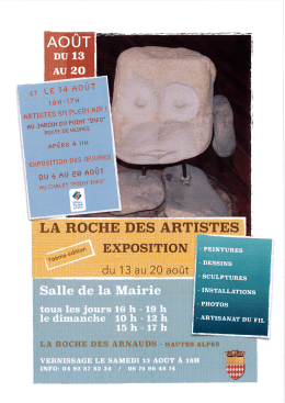 LA ROCHE DES ARTISTES