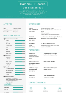 Telecharger mon CV