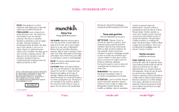Dora Sippy Cup Manual