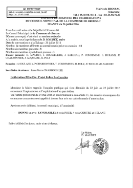 T&eacute;l&eacute;charger le avis- Projet eolien PDF